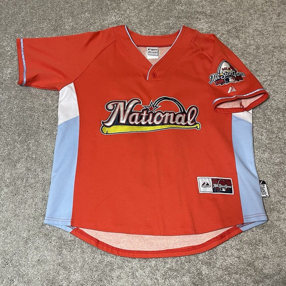 Majestic Ryan Braun 2009 MLB National All Star Game Baseball Jersey Mens Medium